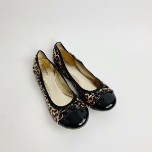 Sperry Elise  Animal Print Metallic Ballet flats